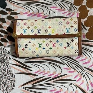 Louis Vuitton Colorful Monogram Wallet